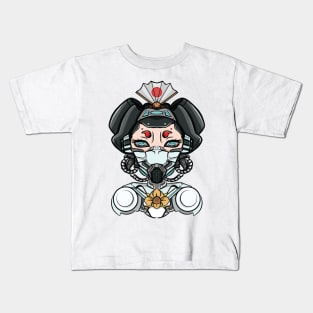 Cyborg Geisha Kids T-Shirt